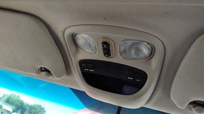 2005 Dodge Ram 1500 Center Overhead Console Oem Dome Light Map Lamp Cubby