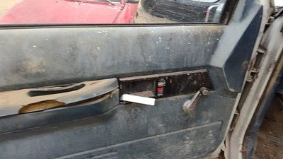 1991 Chevy Silverado 1500 Driver Left Front Door Trim Panel Manual Windows Blue