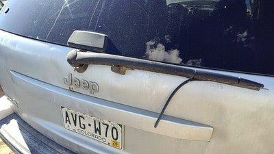 05-10 Grand Cherokee Back Glass Wiper Arm Oem Rear Window Blade Liftgate Hatch