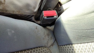2011-2016 Ford F250 Driver Left Front Seat Belt Buckle Receiver Oem Gray 3S