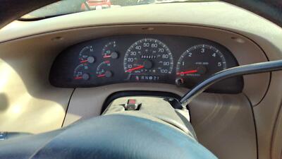 1997-2004 Ford F150 Trim Bezel Around Speedometer Oem Dash Surround Panel Tan Mx