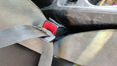 14 Focus Ford Focus Passenger Right Front Seat Belt Buckle Receiver Oem Black Ew
