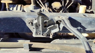 2001-2004 Dodge Caravan Hood Latch Assembly With Bracket Oem 04860439Ac
