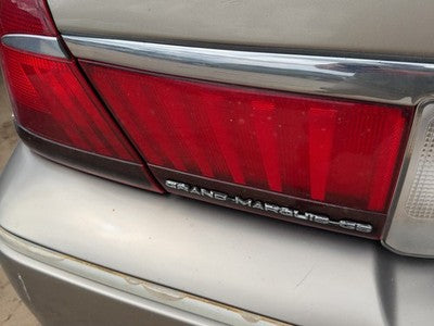 02 Mercury Grand Marquis License Plate Trim Surround Panel Oem Tail Trunk Finish