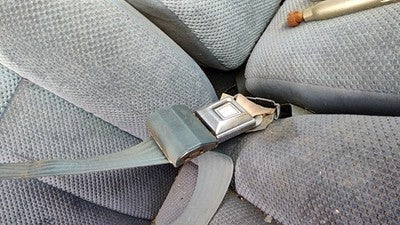 1987 Ford Ranger Passenger Right Front Seat Belt Buckle Receiver Oem Blue