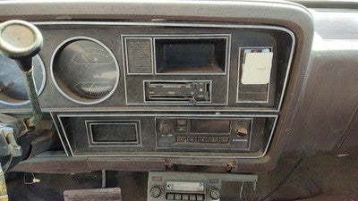 1984-1986 Dodge D350 Trim Bezel Around Speedometer Oem Dash Surround Panel