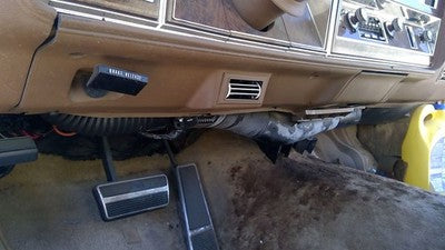 1985 Olds 88 Lower Dash Under Column Knee Bolster Trim Panel Oem Tan