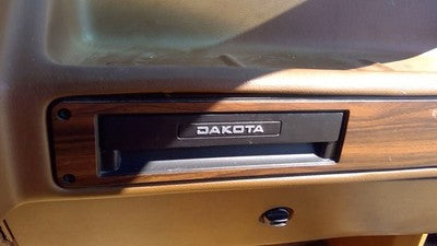 1987-1993 Dodge Dakota Passenger Dash Cup Holder Assembly Oem Slide Out Tan