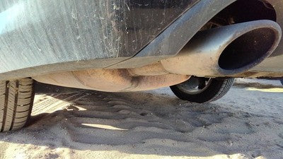 2012-2014 Vw Passat Rear Muffler With Exhaust Tip Oem 561253609J