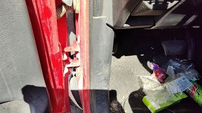 2005 Dodge Ram 1500 Driver Left Lower Kick Trim Panel Oem Black