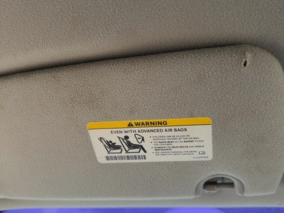 2005-2011 Dodge Dakota Driver Left Sun Visor Oem Gray P9D5 5Kk53Bd1Aa