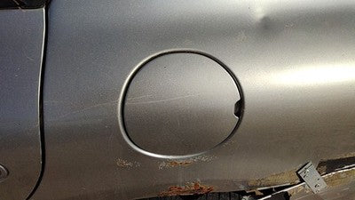 2000-2005 Pontiac Bonneville Fuel Tank Door With Hinge Gas Lid Filler Silver 67U