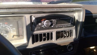 81-86 Isuzu Pup Pickup Trim Bezel Around Speedometer Dash Surround Panel Brown