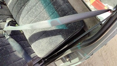 1989 Chevy S10 Pickup Driver Left Front Seat Belt Retractor Shoulder Dark Gray