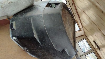 1974 Dodge Van B200 Center Console Dog House Assembly Oem Engine Cover