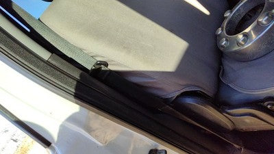 2015 Ford F250 Passenger Right Rear Seat Belt Retractor Back Crew Cab Gray 3S