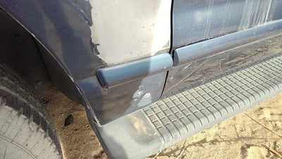 2002-2005 Ford Explorer Driver Left Moulding From Fender Oem Trim Strip Blue Ld