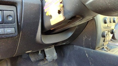 10-12 Fusion Lower Dash Under Column Knee Bolster Trim Panel Dw Charcoal Black