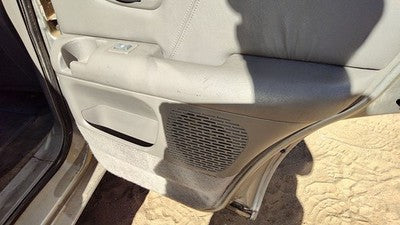 98-01 Bravada Passenger Right Rear Door Trim Panel With Switches Back Pewter 922