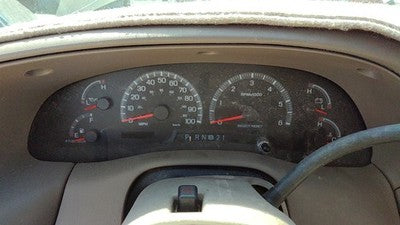 2000-2002 Ford Expedition Speedometer Cluster Instrument Gauges Panel Oem Dash