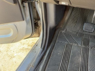 1991 Isuzu Pup Driver Left Lower Kick Trim Panel Oem Gray