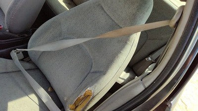 1997 Saturn Sl1 Driver Left Front Seat Belt Retractor Oem Shoulder Gray