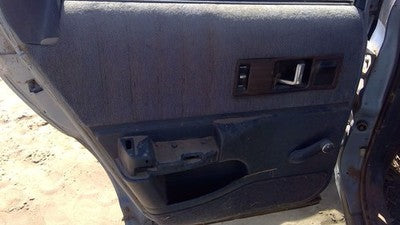 1991 Chevy Caprice Driver Left Rear Inside Door Trim Panel Only Oem Back Blue
