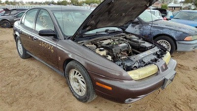 94-02 Saturn Sl2 Passenger Right Front Spindle Steering Knuckle With Wheel Hub