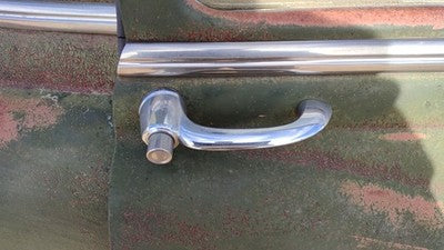 1953 Chevy Bel Air 150 Sedan Passenger Right Rear Outside Door Handle Oem Back