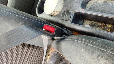 16-19 Nissan Versa Passenger Right Front Seat Belt Buckle Receiver Charcoal G