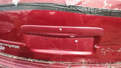 Chevy Venture License Plate Trim Surround Panel Oem Tail Trunk Finish Red 72U