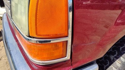 1991-1994 Ford Explorer Driver Left Head Light Oem Front With Turn Signal Trim