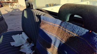 1993 Gmc Sierra 2500 Pair Of Front Headrests Oem Left Right Set Seat