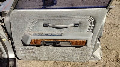 85 Grand Marquis Passenger Right Front Door Trim Panel With Switches Gray