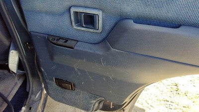 1995 Nissan Pathfinder Passenger Right Rear Inside Door Trim Panel Back Blue