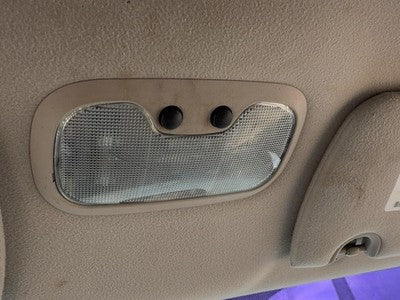 05-11 Dakota Center Overhead Console Oem Dome Light Map Lamp Cubby Gray P9D5