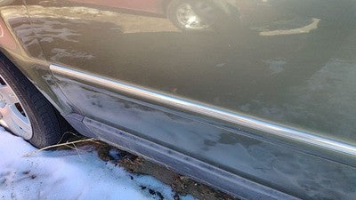 98-01 Vw Passat Driver Left Front Moulding From Door Oem Trim Strip Green