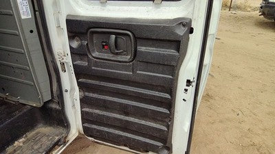 03-14 Express Van Passenger Right Rear Inside Door Trim Panel With Switches Back