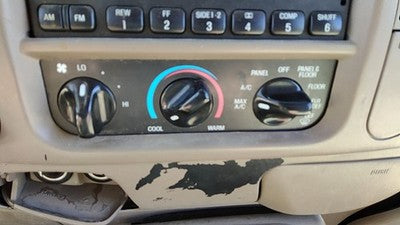 99-02 Ford Expedition Temperature Control Module In Dash Heater Ac Head Unit Oem