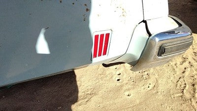 1975 Cutlass Supreme Driver Left Rear Side Marker Oem 2 Door Coupe