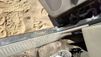 2003 Chevy Trail Blazer Driver Left Lower Kick Trim Panel Oem Gray 95D