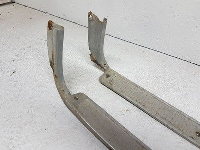 1972 Ford Pickup F250 Floor Sill Trim Pair Set Step Molding Tread Door Opening