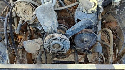 88-97 Sierra 2500 Complete Cooling Fan Blade Assembly With Clutch 5.7L At 4X4