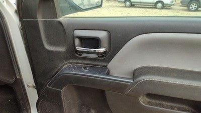 14-19 1500 Passenger Right Front Door Trim Panel With Switches H2r Gray