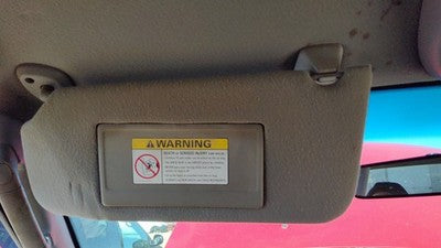 2002-2004 Ford F150 Driver Left Sun Visor Oem Gray 2L3Z1504105Eab