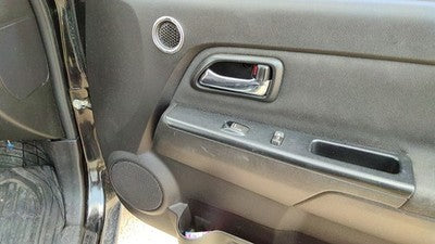 2007-12 Gmc Canyon Passenger Right Front Door Trim Panel With Switches Ebony 19J