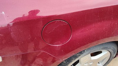 08-12 Chevy Malibu Fuel Tank Door With Hinge Gas Lid Oem Filler Red 80U 15824769