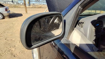 2002-2009 Chevy Trail Blazer Driver Left Power Side Mirror Door Mounted Black