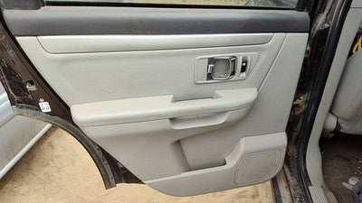 07-09 Grand Vitara Xl-7 Driver Left Rear Door Trim Panel With Switches Back Gray