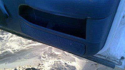 1994 Chevy Caprice Passenger Right Front Inside Door Trim Panel Only Blue Junky